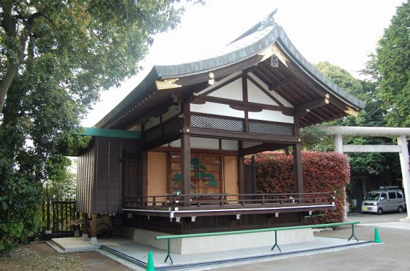沼袋 氷川神社神楽殿改修工事