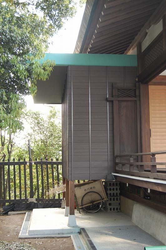 沼袋 氷川神社神楽殿改修工事